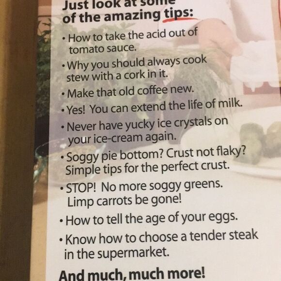 Great kitchen secrets book - Picture 4 of 4